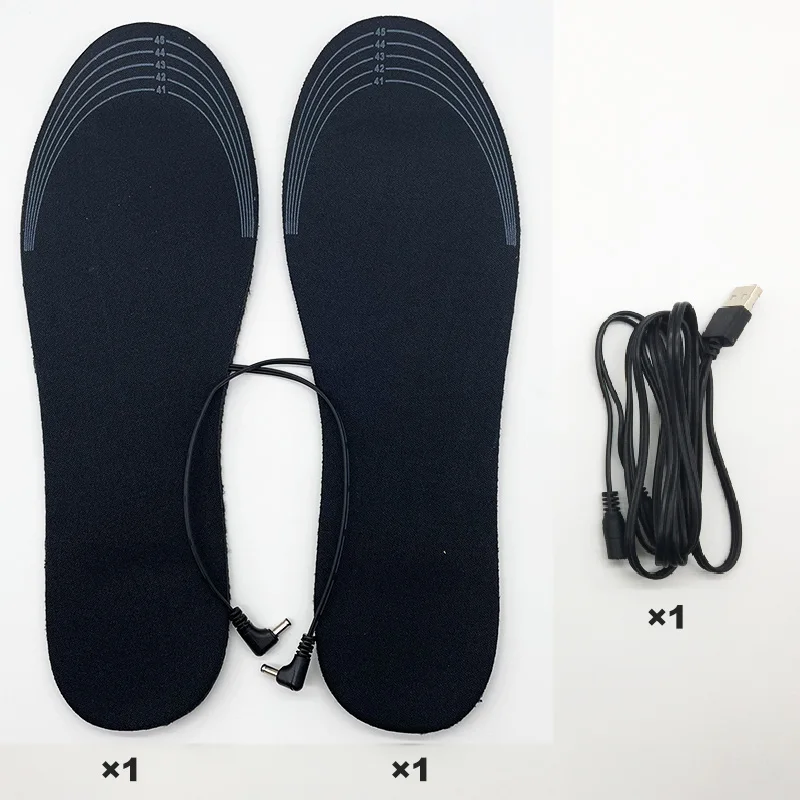 Heated Insoles Shoe Winter Outdoor Sports Heating Insole Winter Warm Electric Foot Warming Pad Feet Warmer Sock Pad Mat