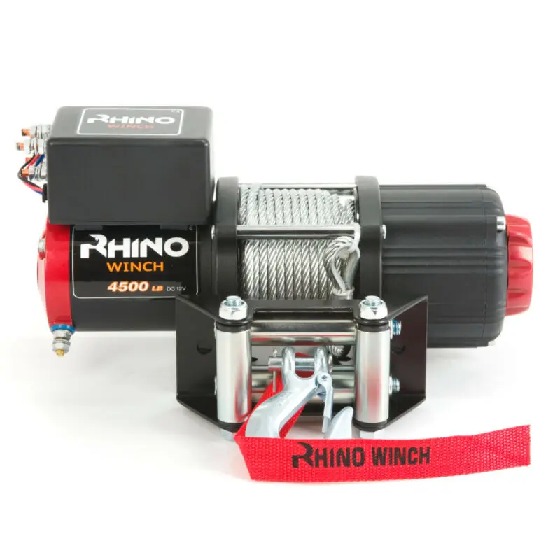 EU RU Giao Hàng Tời Điện 12V 4500lb Điều Khiển Từ Xa Bộ Nặng ATV Xe Kéo Cao Cấp Thép Không Gỉ Tời Điện