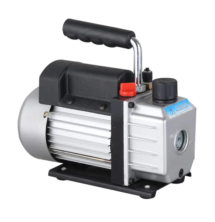 Small HVAC Vacuum Pump 220V/110V 2.5CFM/3CFM Single Stage Vacuum Pump 1/4 HP AC R410a R134