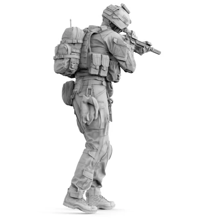 1/16 Resin Figure Model Kit US Army Special Forces Soldier unpainted unassembled