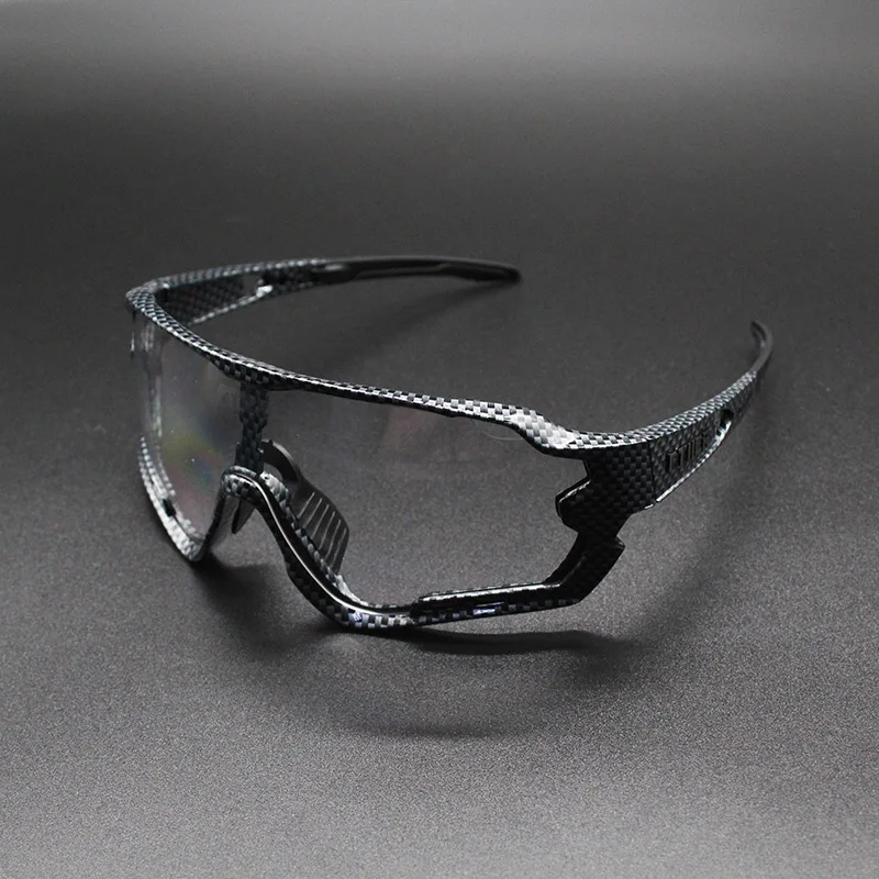 Photochromic Sunglasses Auto Lens TR90 Sports Cycling Discoloration Glasses Men Women MTB Road Bike Bicycle Eyewear