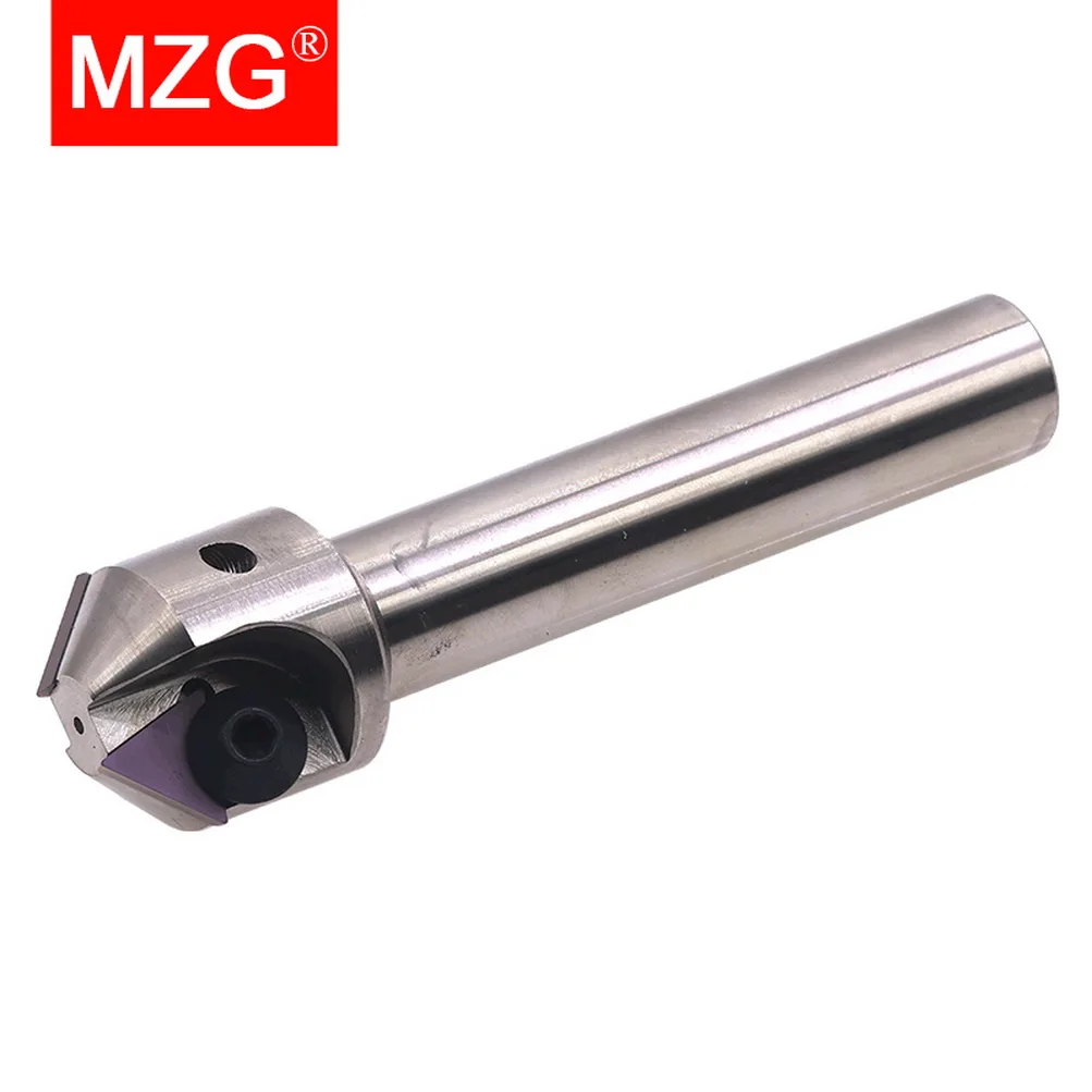 MZG TCM 45 Degree Chamfer CNC Lathe Tungsten Steel  Milling Cutter 12 16 20 MM TCMT Carbide Inserts End Mill Chamfering Tools