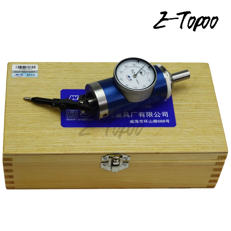 1Set Koaxial Zentrierung Messuhr Set 0-3mm Center Finder Fräsen Werkzeug 0,01mm Genauigkeit mit holz Box Zentrierung Anzeige – Detail 7
