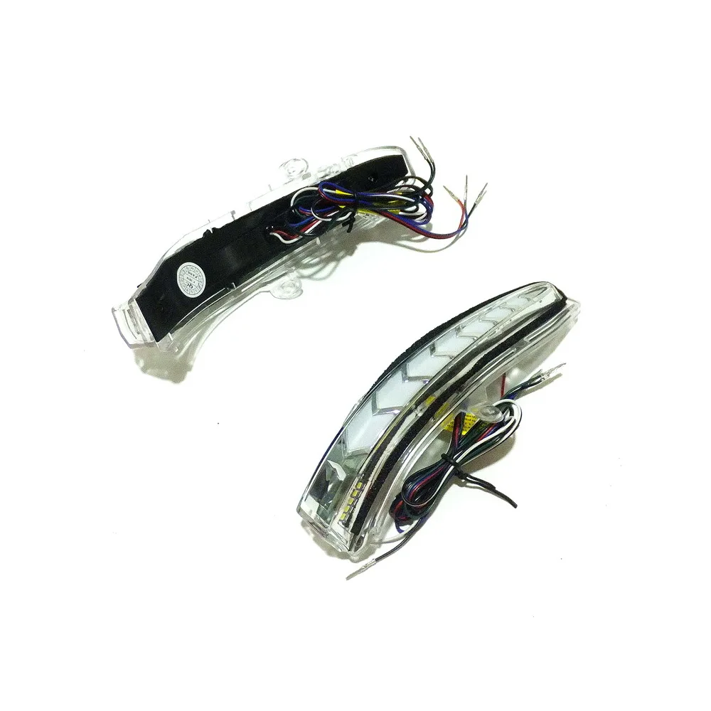 Car Rear-view Mirror Lights for Toyota Alphard Vellfire 30 16-23 Highlander RAV4 19 Sienna 20+, LED DRL Turn Signals Ground Lamp