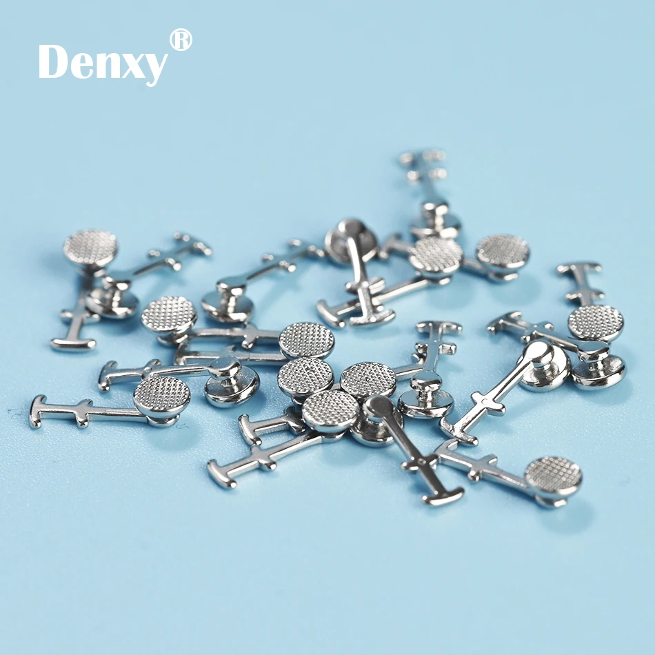 Denxy 30pc Higher Quality Dental equipment Orthodontic attachment multi-hook monoblock bondable orthodontic arms ortho brackets