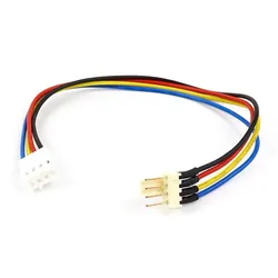 Fan Extension Cable 4 pin Male to 4pin Female CPU PC Power fan Extension cord 4Pin to 4 pin compatible 3/4 Pin 3pin