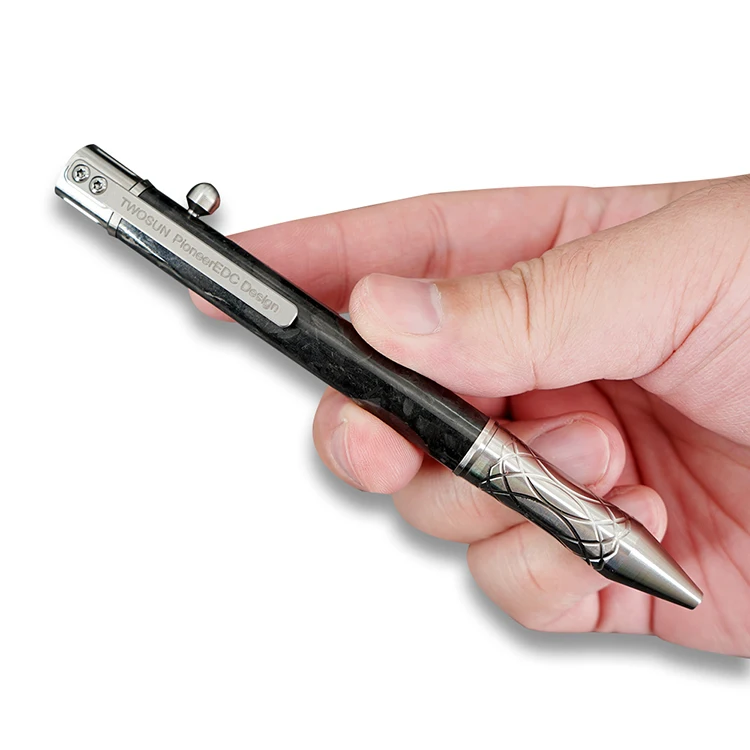 Titanium Alloy Tactical Pen Defense Pen Self-defense Portable Tool Multi-function Survival Pen Outside Broken Window