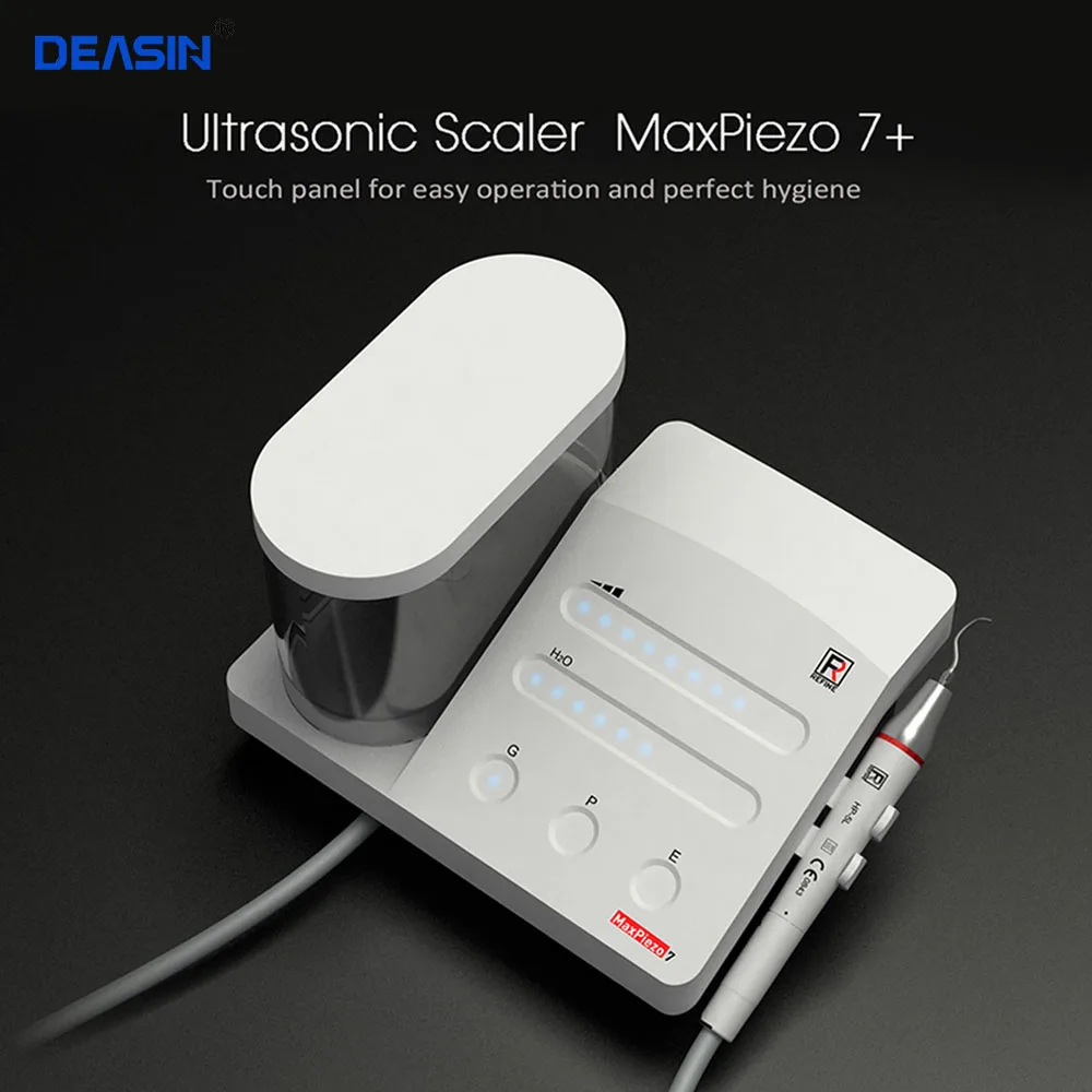 Ultrasonic Cleaning Dental Multi-Function Scaler for Teeth Maxpiezo 7+ (EMS Adaptation) With Free Work Tips And LED Light