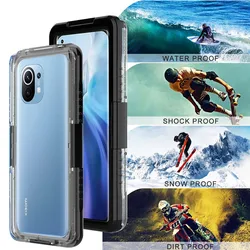 Universal Waterproof Case for Xiaomi 11T 13 Pro 14 13T Pro Cover Swimming Bag Shockproof Full Coverage Protection Pouch