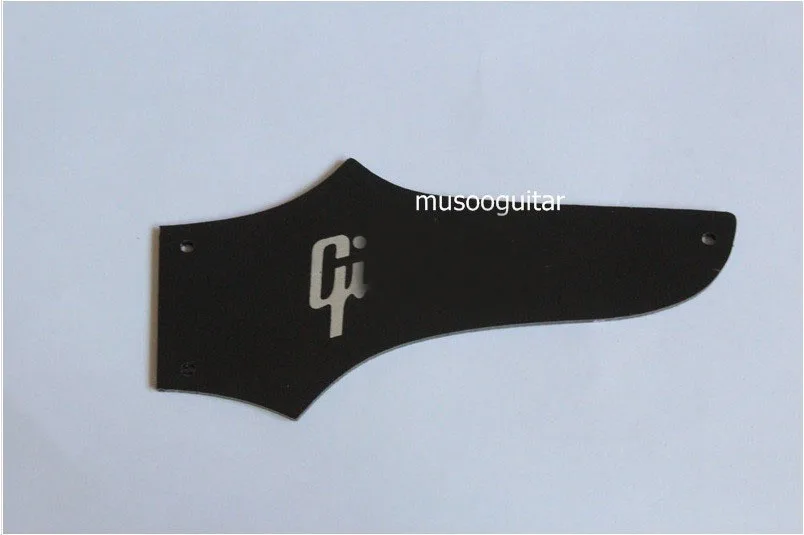 Beyaz renk kafes baton kılıfı Fit elektro gitar ile köknar siyah