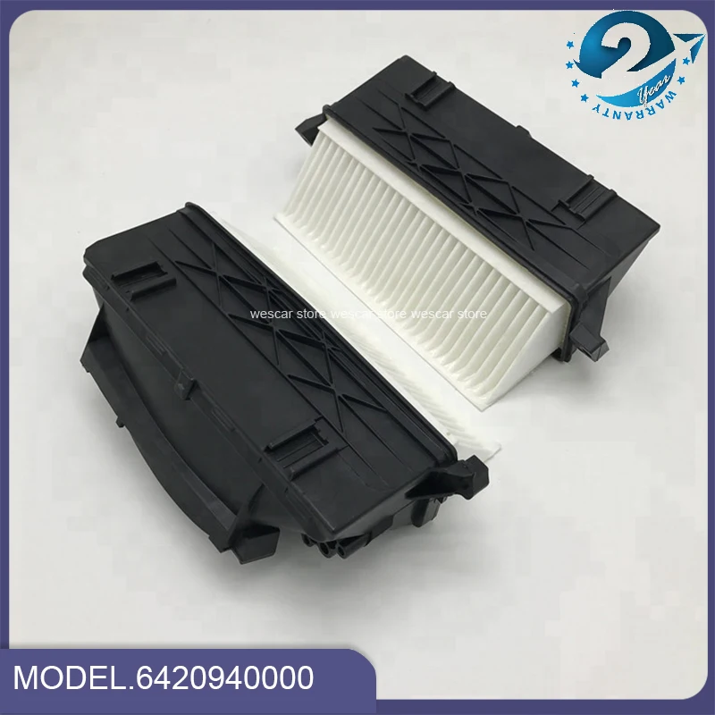 2pcs Air Filters For Mercedes OM642 W204 S204 W212 S212 X164 W164 W221 C/E/GL/ML/S 300 320 350 CDI 6420941204 6420940000