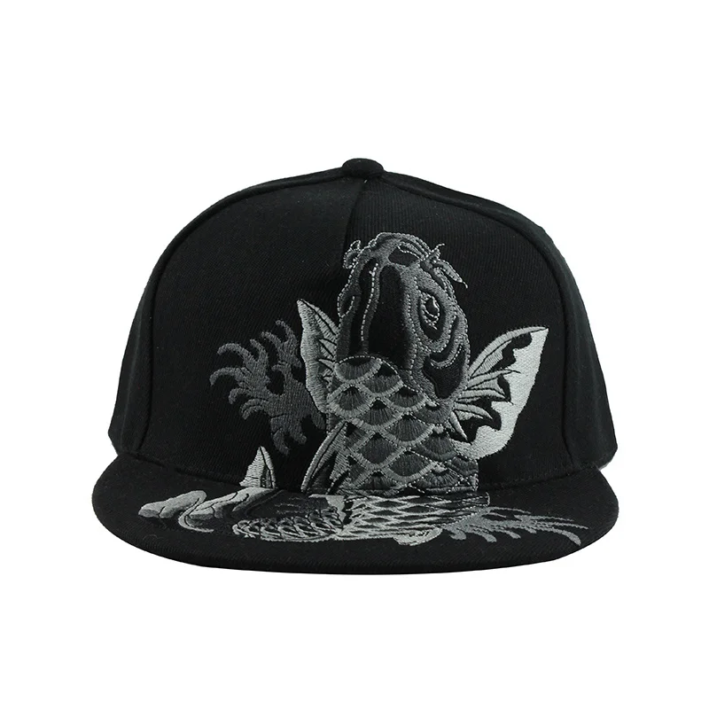 High [FLB] Brand Quality Snapback Cap Embroidery Flat Brim Baseball Cap Cotton Youth Hip Hop Cap And Hats For Men Women F137