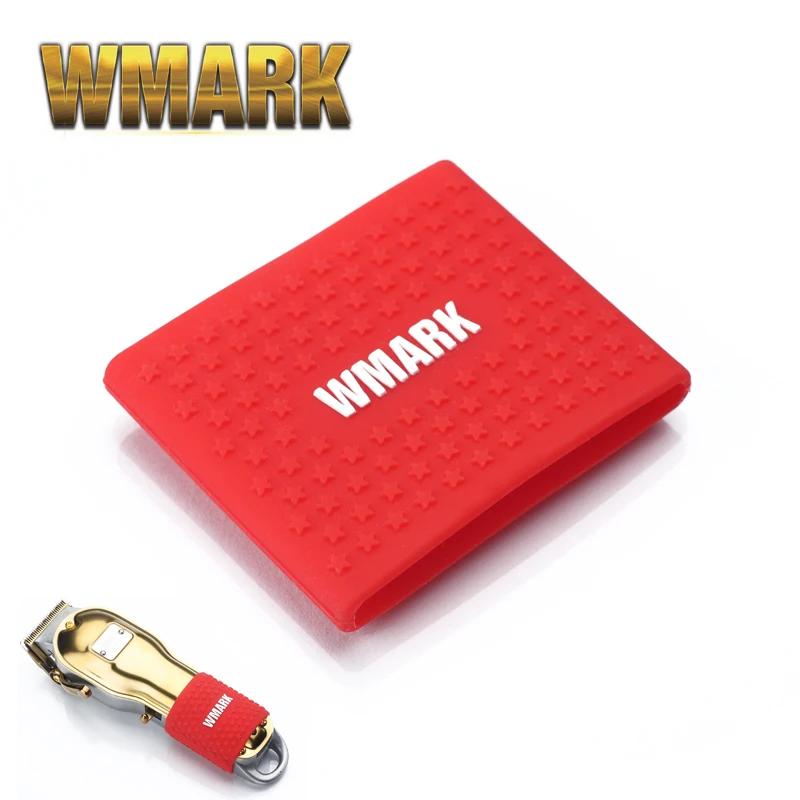 WMARK Silica gel Anti-slip ring Hair Trimmer grip New push-slip widened fader shock absorber set silicone decorative ring