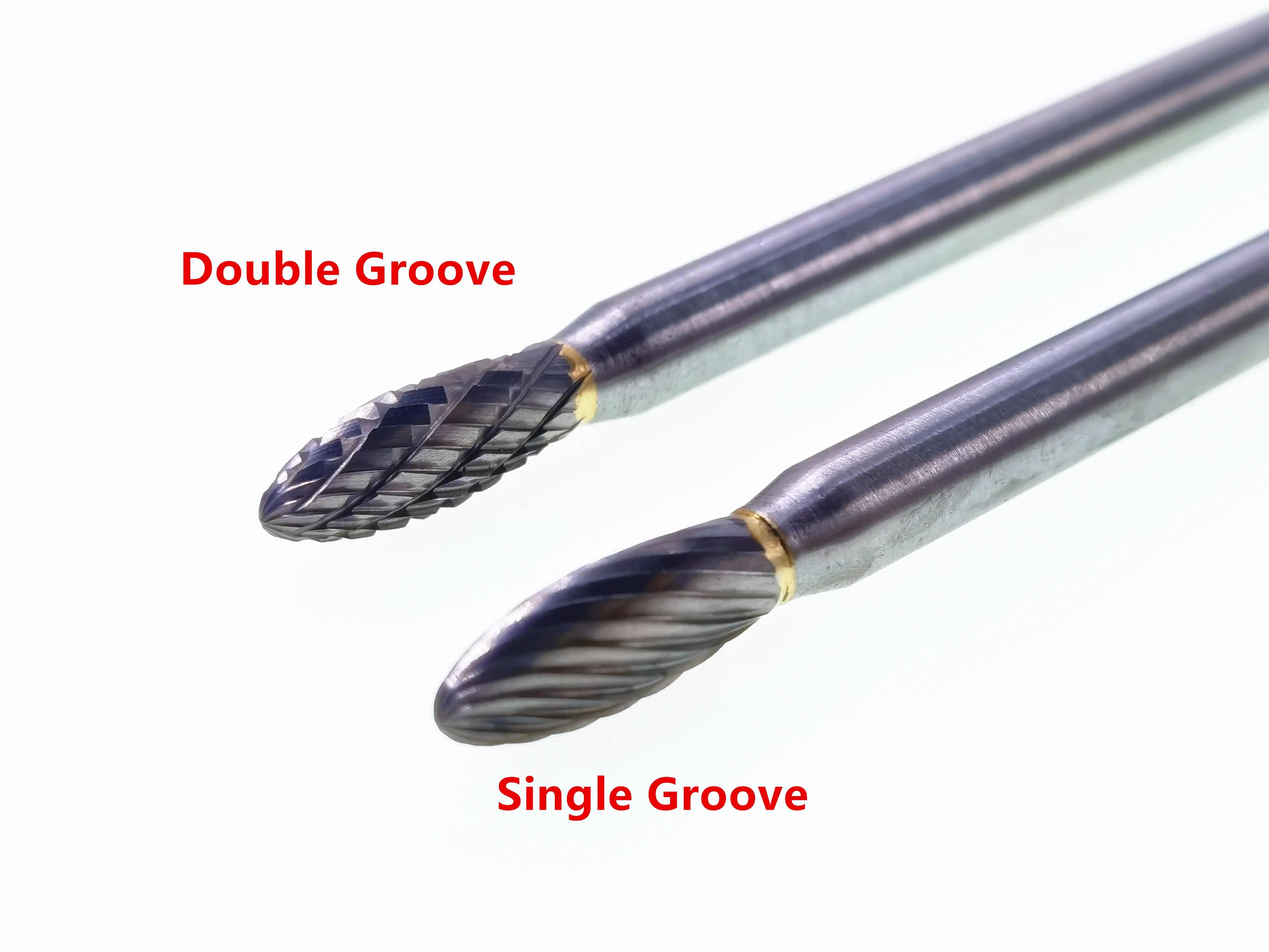 1pcs 6x6x120mm long tungsten carbide burrs for dremel grinding steel grinding wood grinding