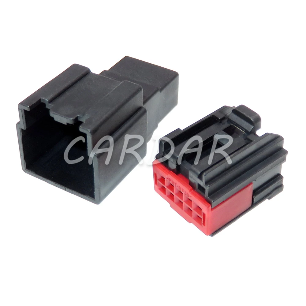 1 Set 10 Pin 1 Series Car Modification Parts Auto Electric Wiring Socket AC Assembly Male Female Unsealed Connector