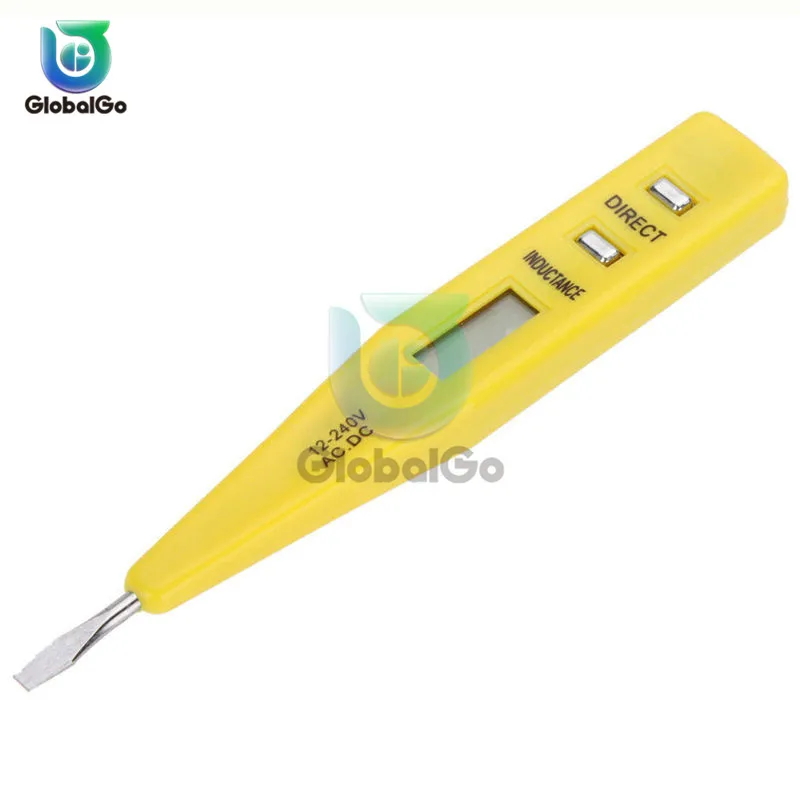 New Digital 12V-250V DC AC Voltage Detectors Non-Contact Tester Pen Tester Meter Volt Electric Test AC/DC Voltage Sensor