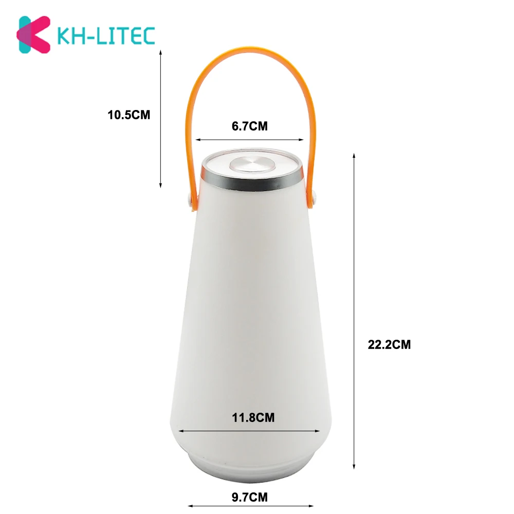 Creative USBชาร์จแบบพกพาโคมไฟโคมไฟสัมผัสสวิทช์เต็นท์โคมไฟโคมไฟกลางคืนกลางแจ้งCamping Emergency Light