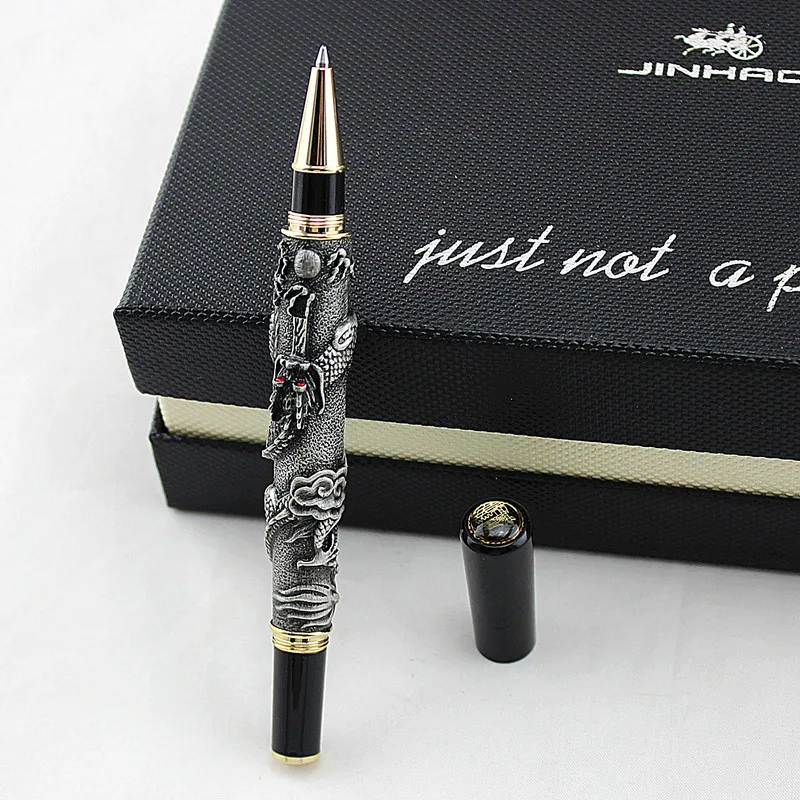 High Quality Jinhao Dragon Ballpoint Pen Novelty Luxurious Exquisite Ball Pen Office Supplies Stationery roller ball pen