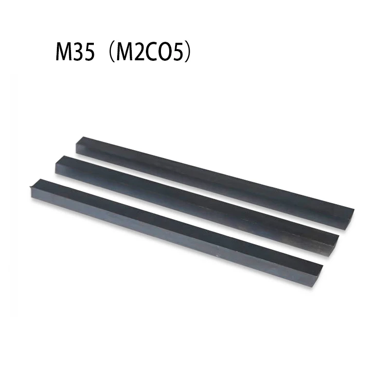 1piece Exceed Hard M35(M2CO5) Cobalt-containing Nitriding Black Steel for Diy Knife Blade Making HSS Length 200mm HRC67-70