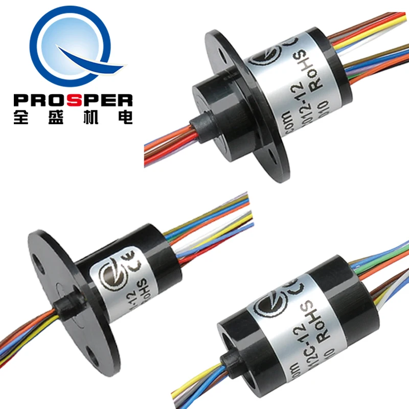 

Src012-12 Conductive Slip Rings 4,6,8,12,15,18 Conductive Rings