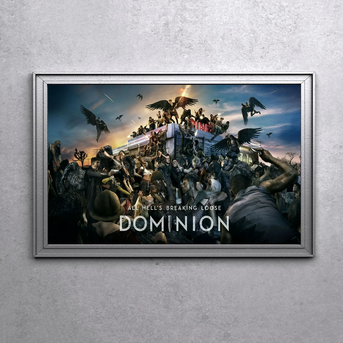 Dominion TV Show Poster Cover Canvas Poster Print Wall Painting Home Decoration (No Frame)