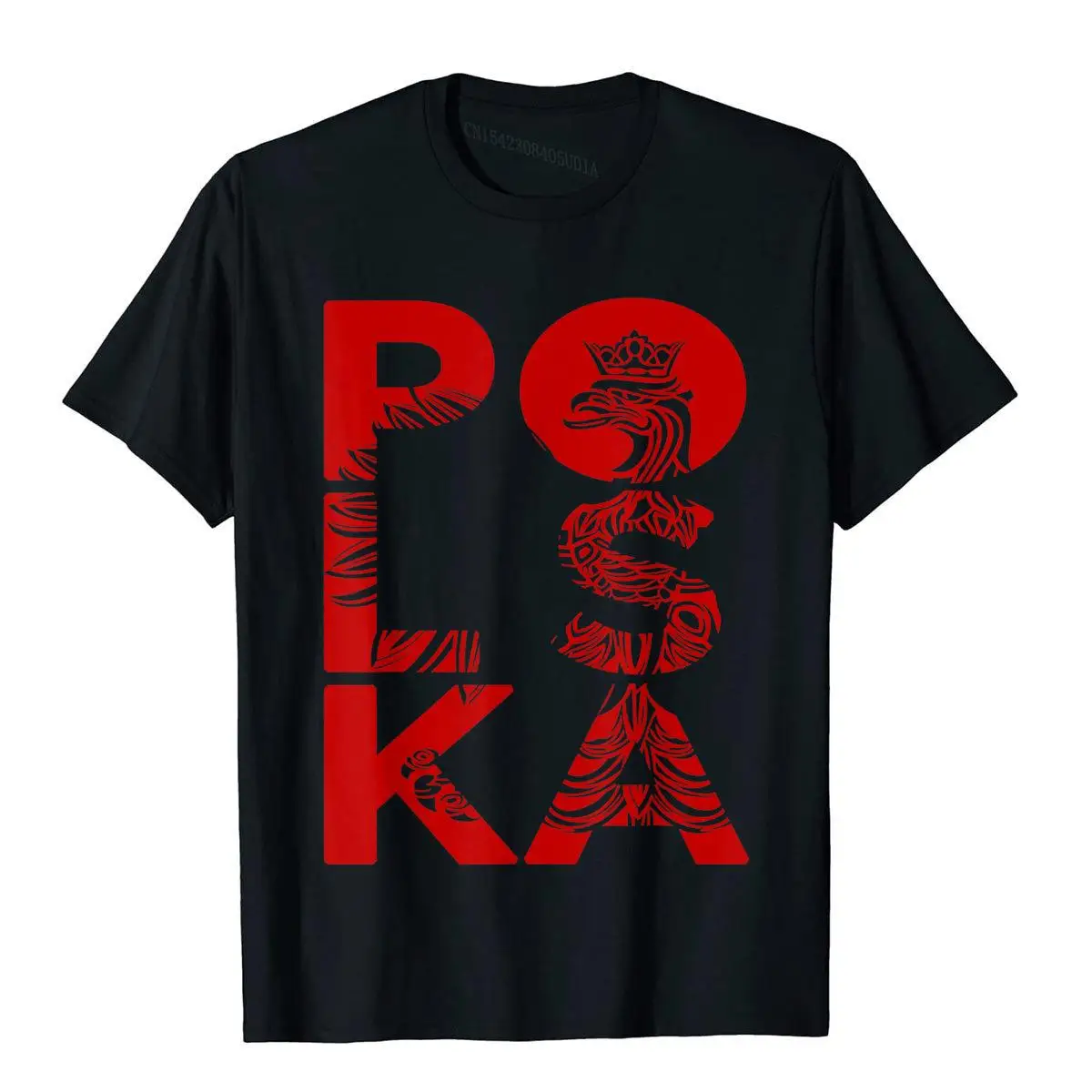 Polska Original Crowned Eagle Poland Coat Of Arms T-Shirt 3D Printed T Shirts Fashionable T Shirt Cotton Mens Simple Style