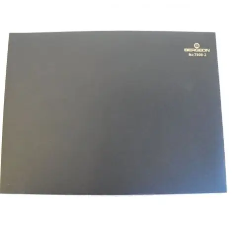 

Bergeon 7808-2 Watchmakers Black Antislip Bench Top Work Mat Workmat - HW7808-2