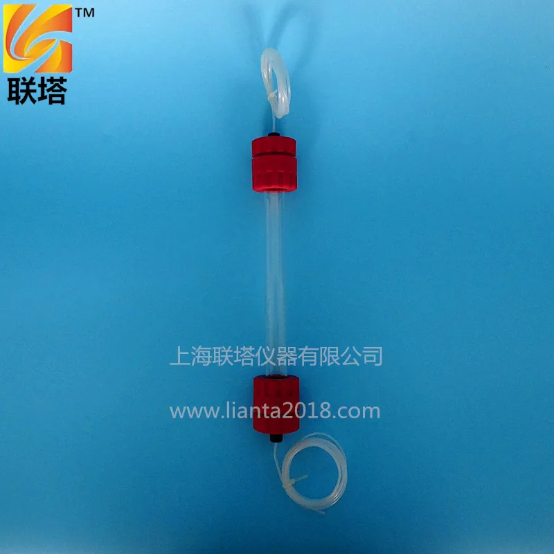 Ordinary glass medium and low pressure 1.6cm chromatography column without conversion adapter Gel protein purification section