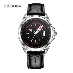 CISSDEN 2023 New Mens Watches Top Brand Luxury Quartz Watch For Men Sports Military Waterproof Casual Clock Relogio Masculino