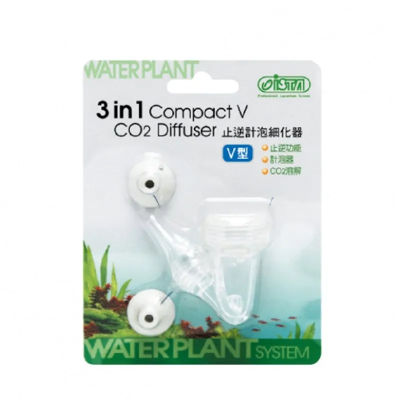CO2 diffuser atomizer bubble counter check valve ISTA 3 in 1 compact V