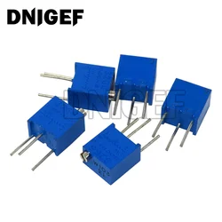 10pcs 3266W 3266 1K 2K 5K 10K 20K 50K 100K 200K 500K 1M ohm Trimpot Trimmer Potentiometer