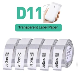 Niimbot D11 Thermal Label paper Waterproof Anti-Oil Price Label Pure Color Scratch-Resistant Label Sticker Paper