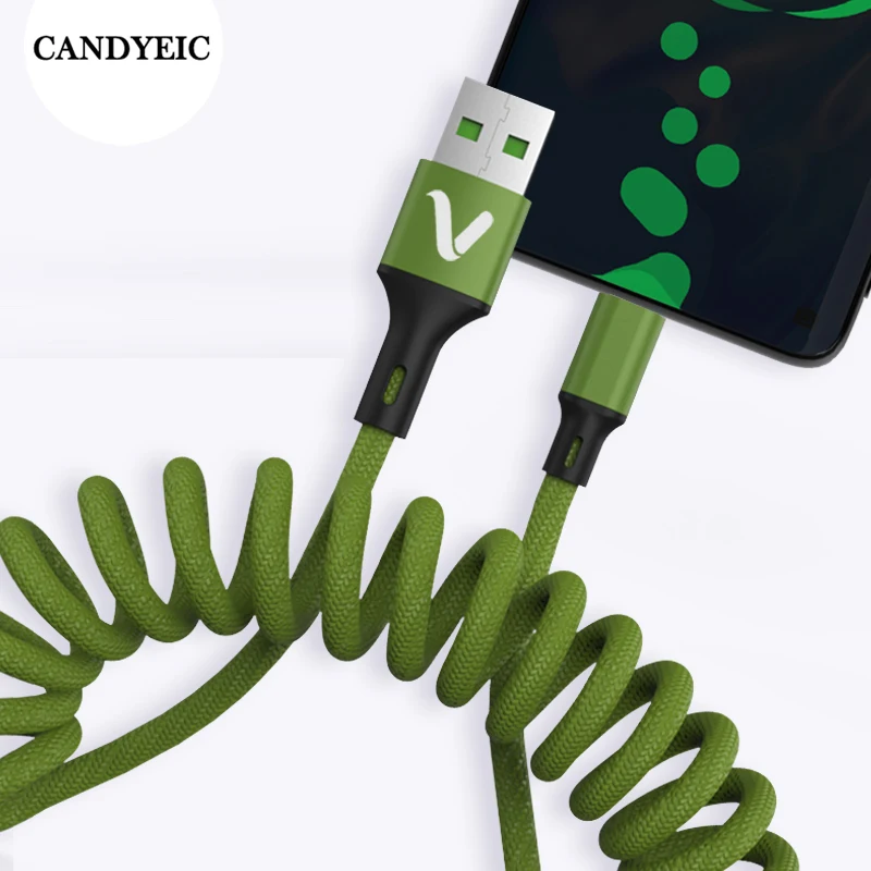 Spring 5A USB Type-C Cable for iPhone 14 Samsung Galaxy S25 M35 S24 M55 Xiaomi 15S Pro Poco C71 Redmi 13 Turbo 4 Pro Data Wire