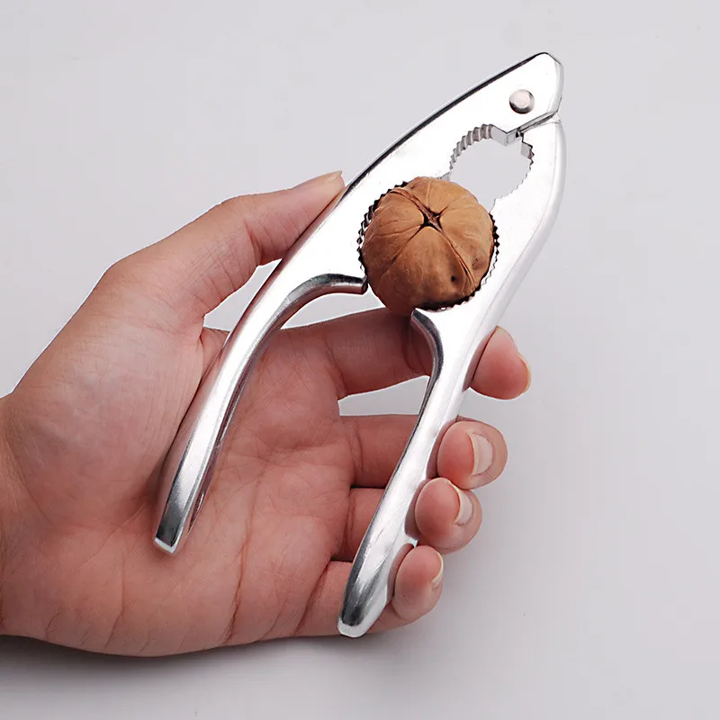 

Nutcracker Pine nuts crab tongs Clip, Aluminum alloy Multifunctional Nut Crackers Nut Opener Walnut Kitchen Tool Cutter Gadget