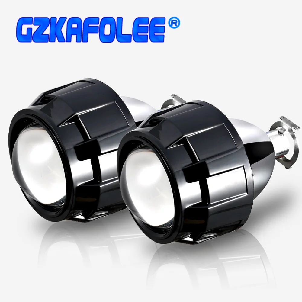 

GZKAFOLEE Mini 2.5 Inch Universal Bi Xenon HID for GTl H4 H7 Motorcycle Car Headlight Projector len 9005 9006 H11 H8 HB3 Upgrade