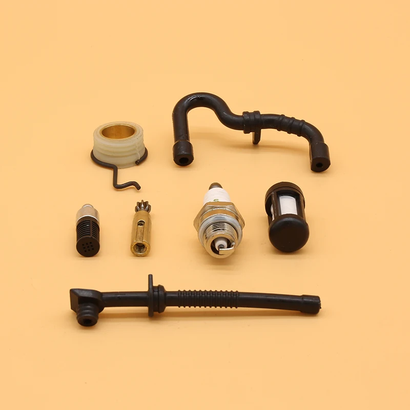 Spark Plug Oil Pump Worm Gear Fuel Oil Hose Filter Service Kit For STIHL MS180 MS170 170 180 018 017 Chainsaw Spare Parts