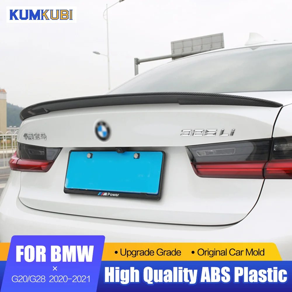 

MP Style Car Spoiler For BMW G20 G28 NEW 3 Series 2020 2021 320li 325li 330li Exterior Rear Spoiler ABS Plastic Tail Trunk Wing