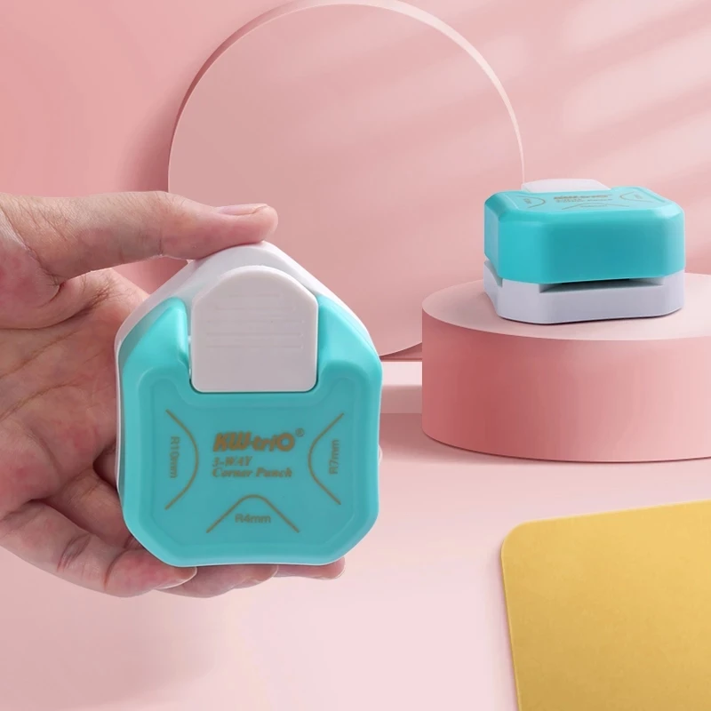 R4 R7 R10 3 In 1 Ecke Allrounder Papier Schläge Grenze Punch Runde Ecke Papier Cutter Karte Scrapbooking für DIY handgemachte Handwerk