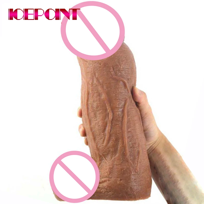 

27*8cm Real Thick Dildo Extreme Big Realistic Dick LifeLike Peanut Texture Penis Sex Product for Women Ladies Vagina Stimulation