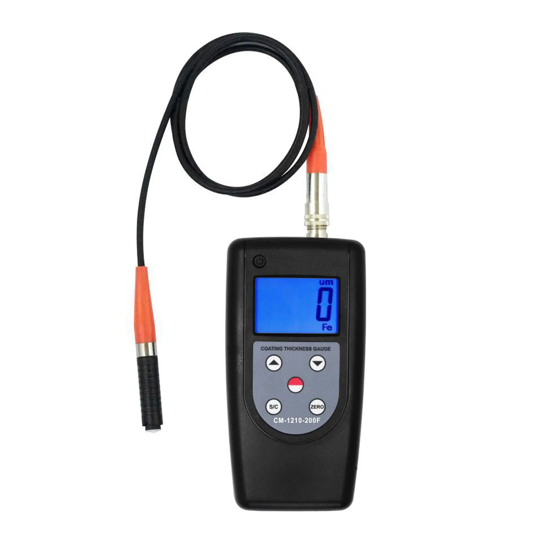 

CM-1210-200F Micro Paint Coating Thickness Gauge Tester Range 0 ~ 200 um / 0 ~ 8 mil