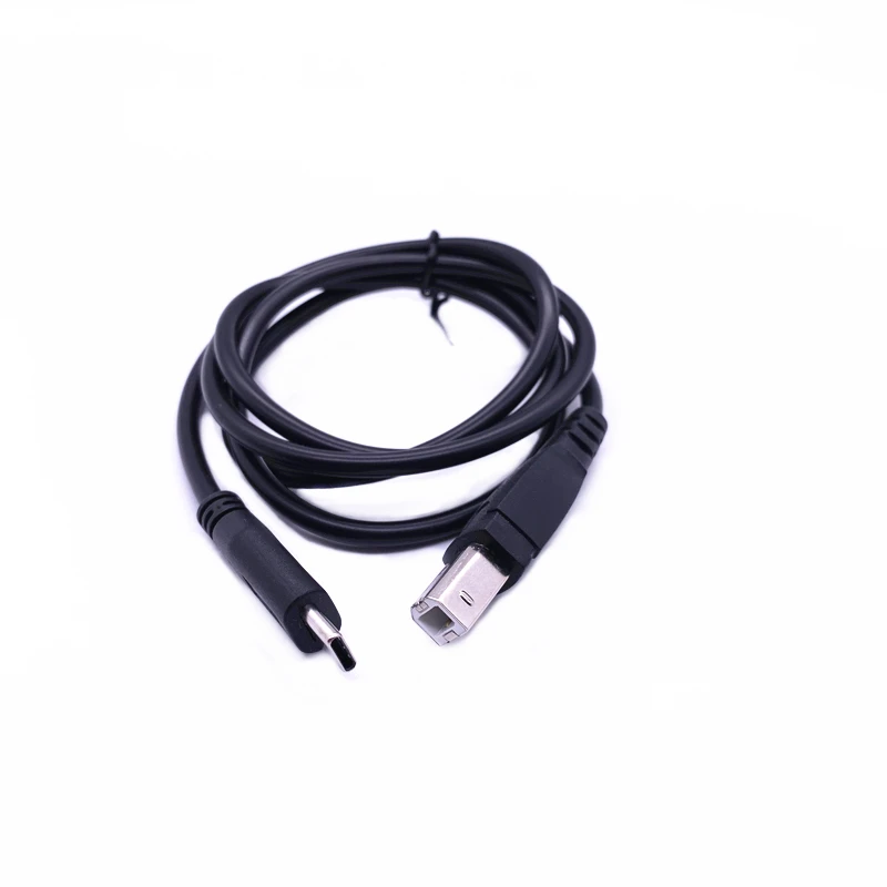 USB Printer Cable USB 2.0 Cord Type C Male To Type B Male Printer Scanner Cable High Speed for HP 7520,520,5510 Spectre X2/Pro