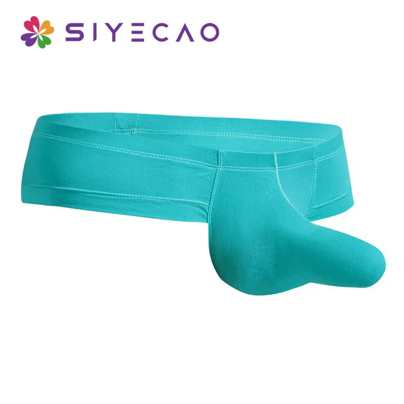 Sexy Mens Penis Underwear Male Cool Sexy Elephant Nose Big Pouch Boxer Shorts Panties Gay Cheap Men Underwear Calzoncillos Cueca