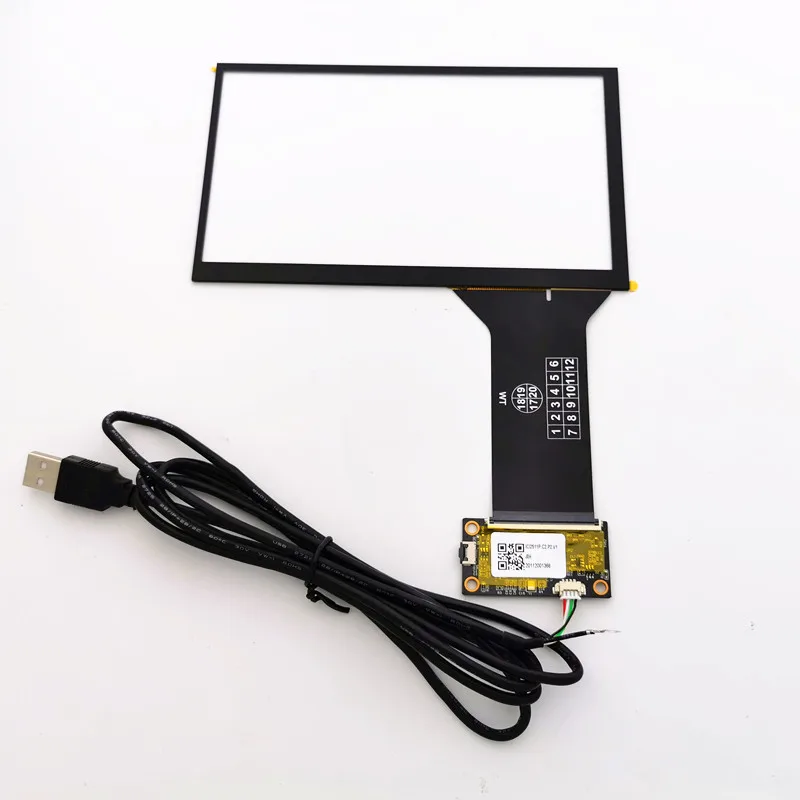 7นิ้วหน้าจอสัมผัสแบบ Capacitive โมดูลชุด IPS HDMI LCD โมดูล Linux/Android/Win7 8 10 raspberry Pi 3สัมผัส10จุด