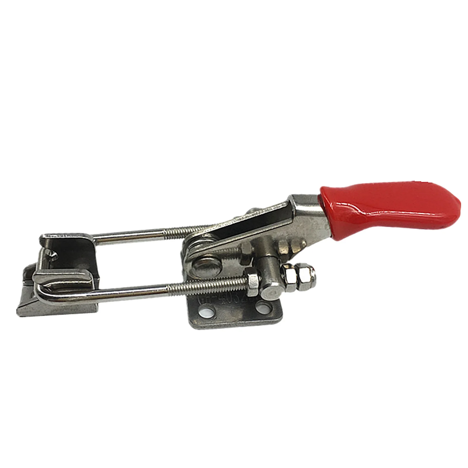 GH-40323-SS الفولاذ المقاوم للصدأ قابل للتعديل قفل المشبك الإفراج السريع تبديل المشبك سحب عمل مزلاج اليد 163 كجم أداة نجارة