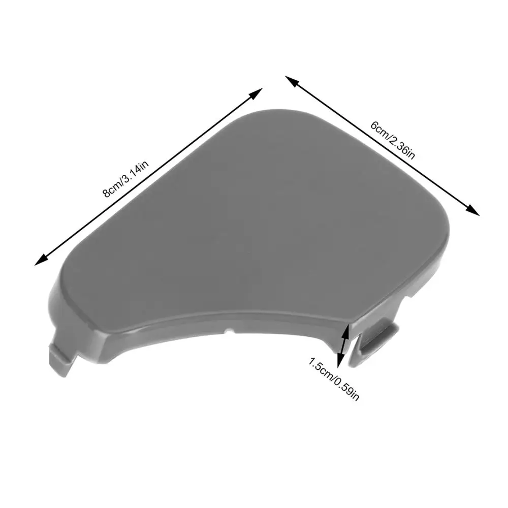 1375861 6S6117A989AA 8x6x1.5cm ABS Front Bumper Tow Hook Cover Cap For FORD FIESTA MK6 2005 2006 2007 2008 Car body kit