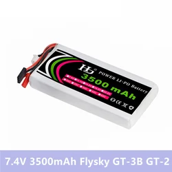 Flysky GT-3B GT-2 RC Transmitter Remote Controller GT3B GT2 battery 7.4v 3500Mah 8C 2S li-po Battery