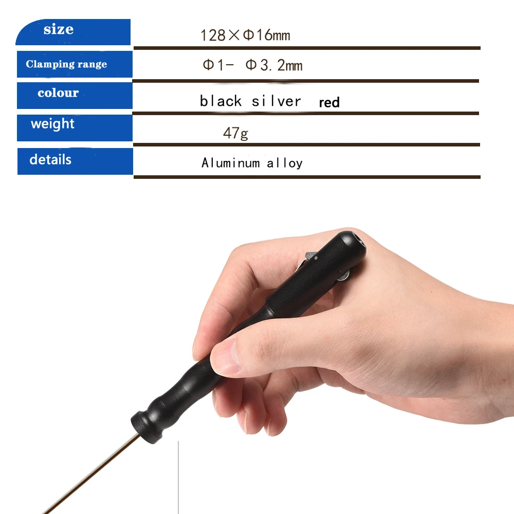 Imagem -03 - Ponto Soldagem Fio Feed Pen Acessórios de Soldagem de Metal Bico de Pulverização Bicos Tig Silenciador Equipamento Semi-automático Ferramentas de Tocha