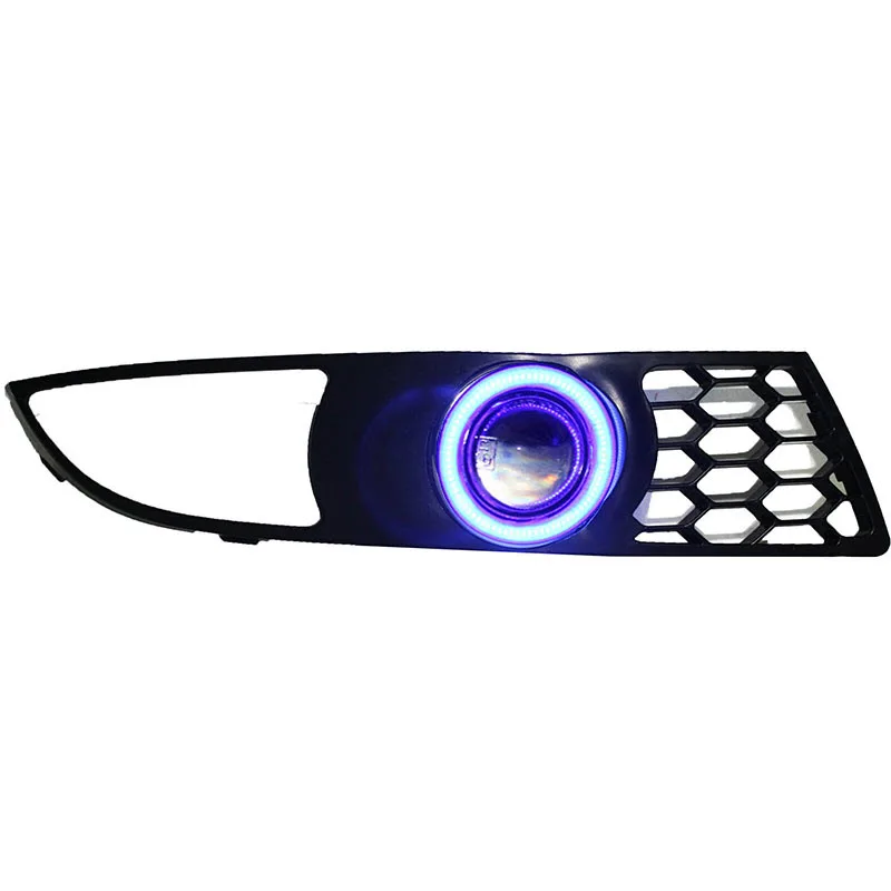 Fog Lights Assembly for Chery A3 J3 M11 M12 Cielo Skin Chile 2008-2015 LED Angel Eye DRL Signal Lights H11 E13 Single Lens 12V