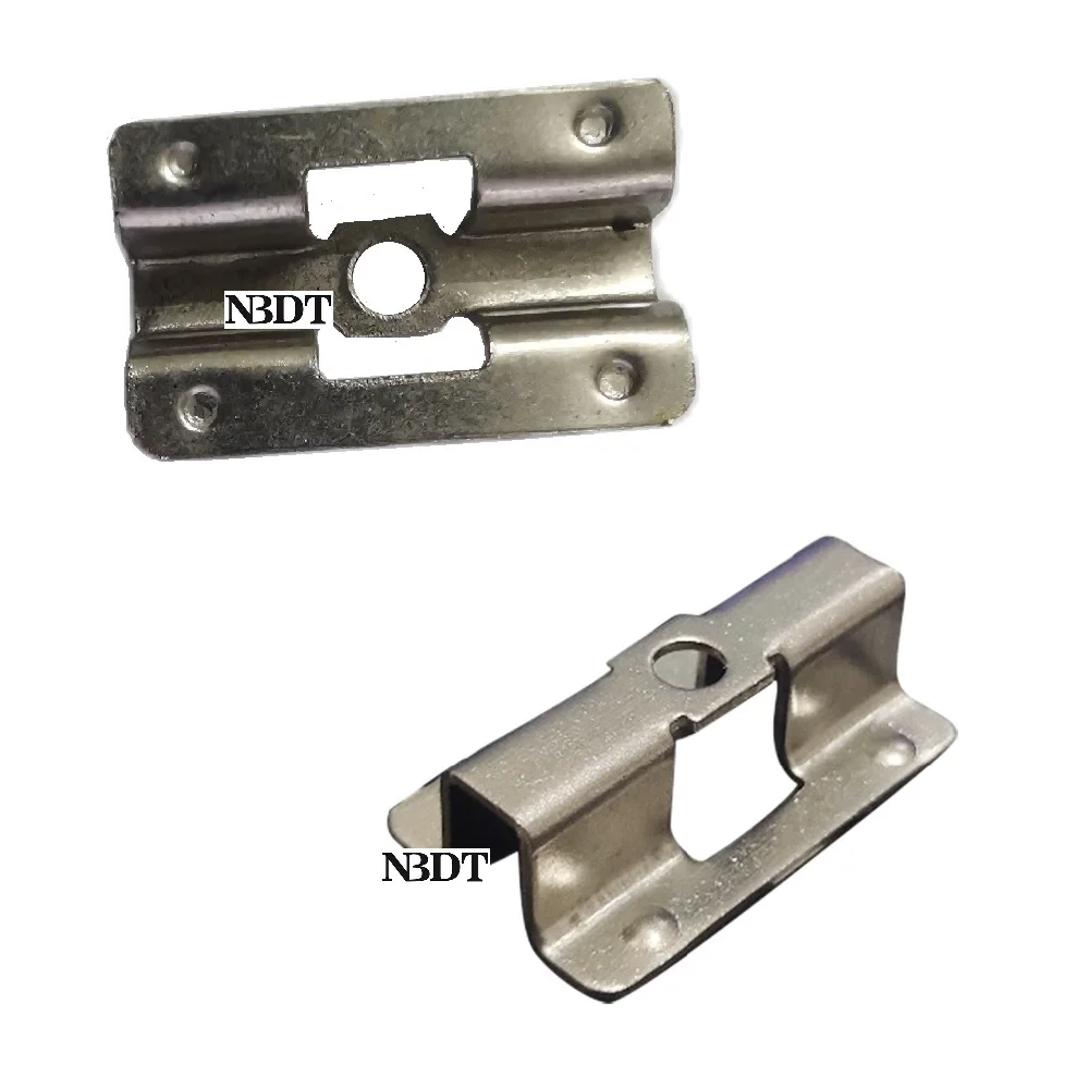 Invisível Exterior Composto Deck u em Forma Clipe Suporte Prendedor Revestimento Placa Wpc Aço Inoxidável 300 Peças de