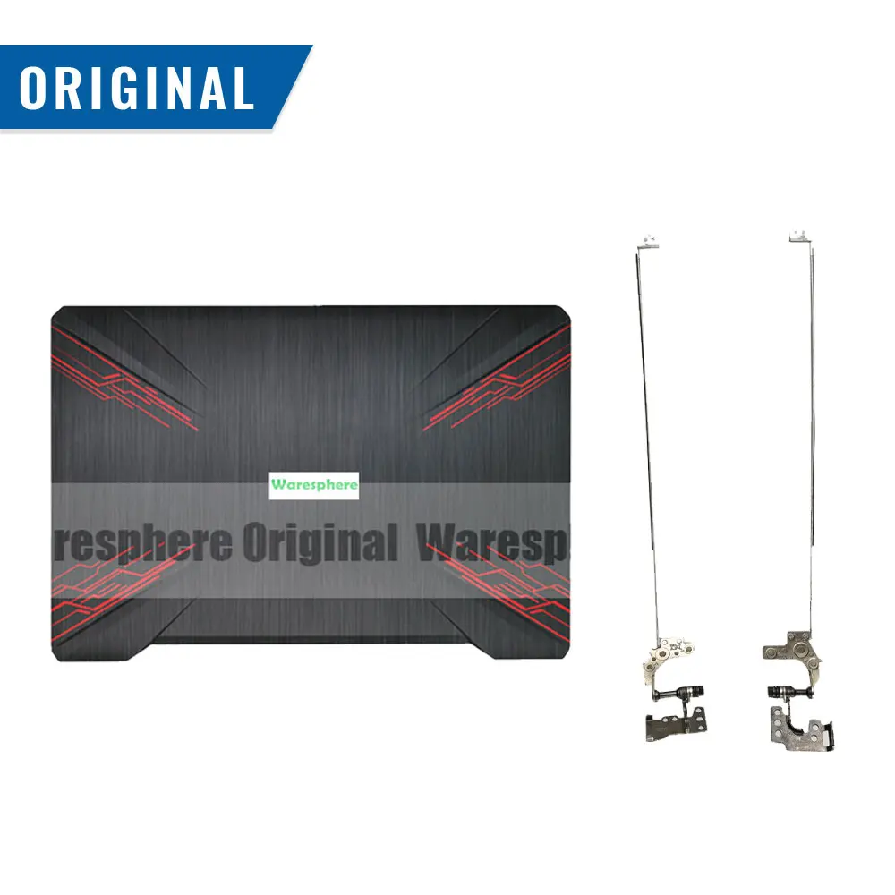 Imagem -06 - Tampa Traseira Lcd Original para Asus Moldura Frontal Dobradiças Caixa Base Inferior Fx80 Fx80g Fx80gd Fx504 Fx504g Fx504ge Novo